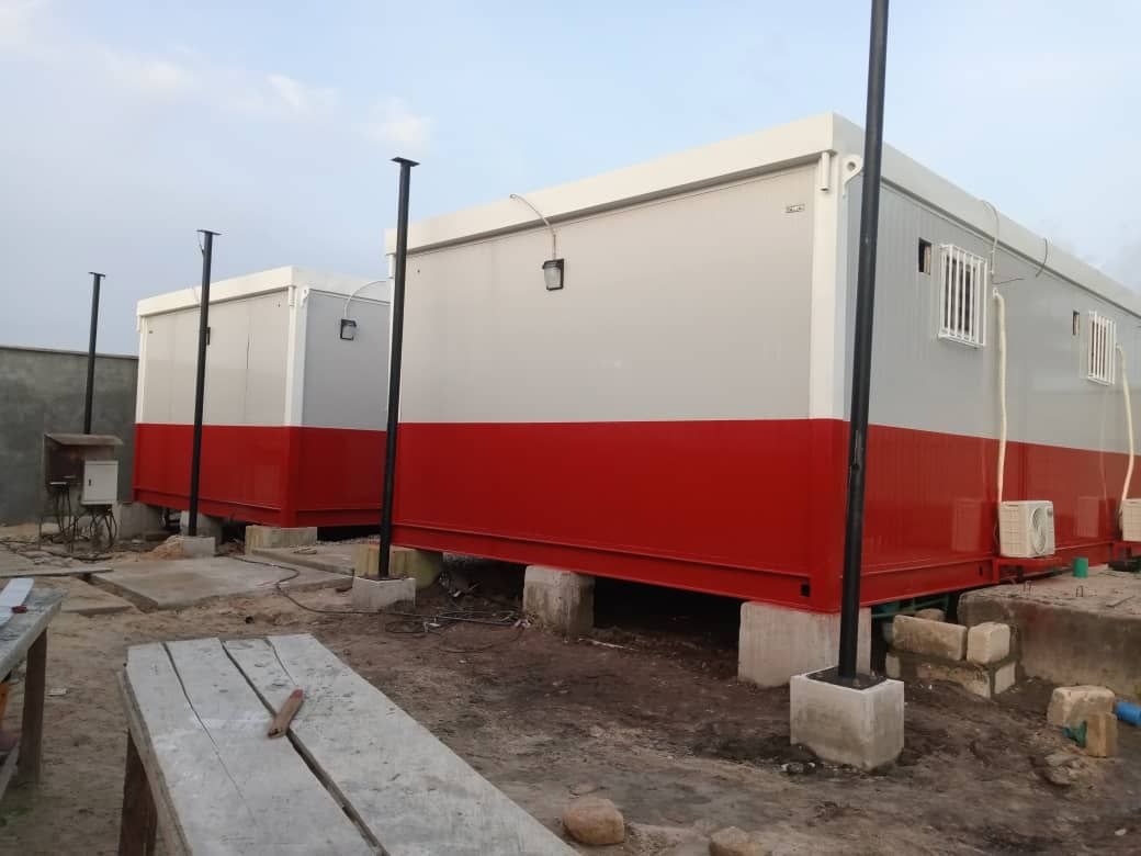 Multi-unit site layout on concrete block piers - Proof of scalability